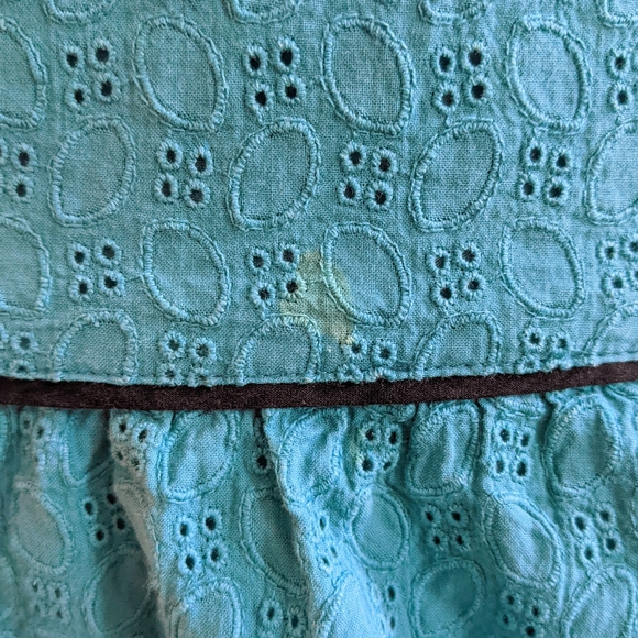 Teal and Black Short Dress - M - Picture 9 of 10